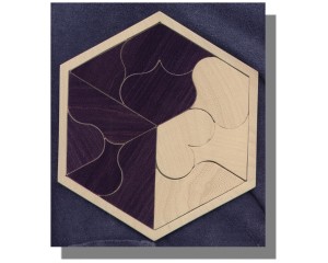 Valentine Puzzle - violett